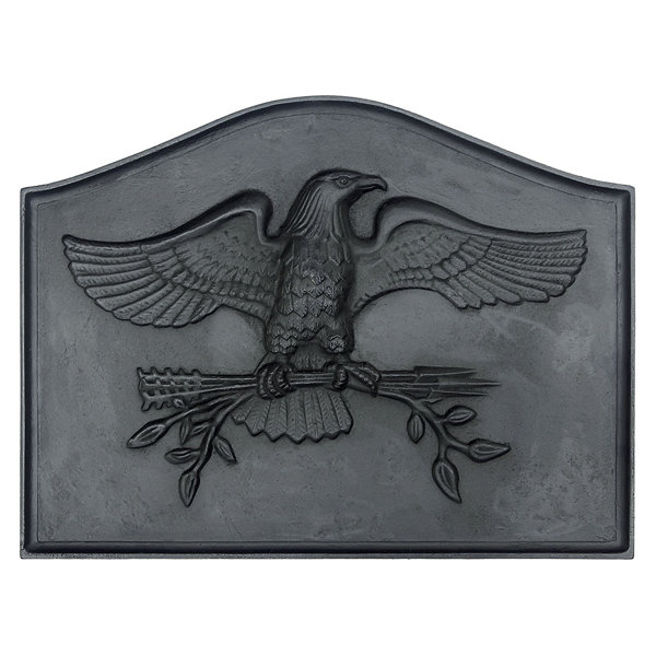 American Eagle Cast Iron Fire Back by Minuteman International