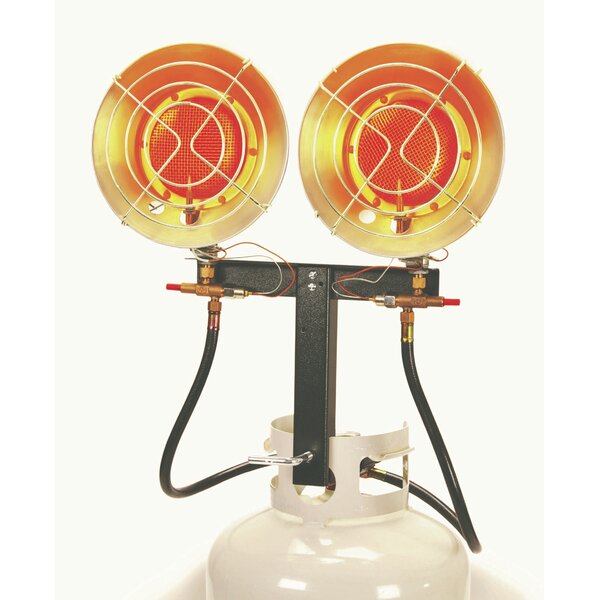 31600 Propane Mounted Patio Heater by AZ Patio Heaters