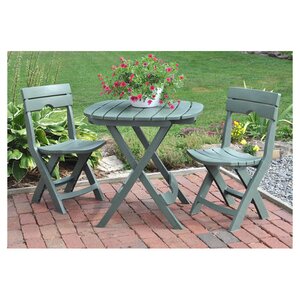 Quebec 3 Piece Bistro Set