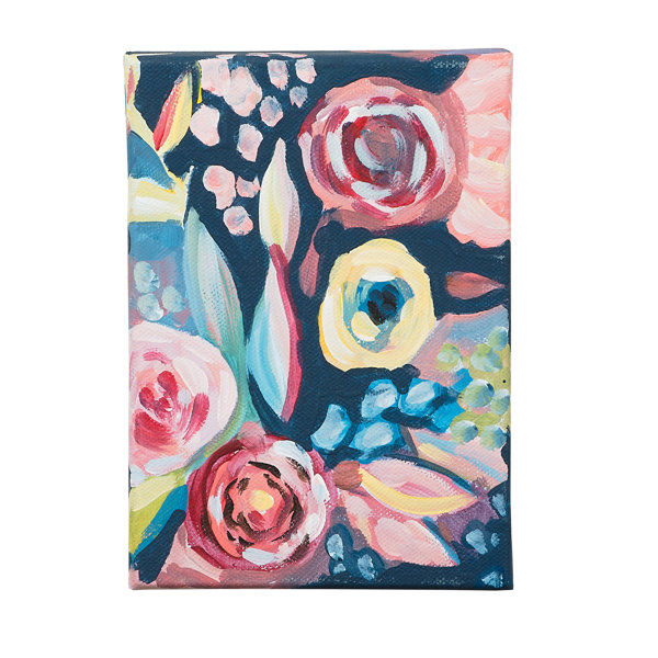 Friends Are The Family You Choose Acrylic Painting Print On