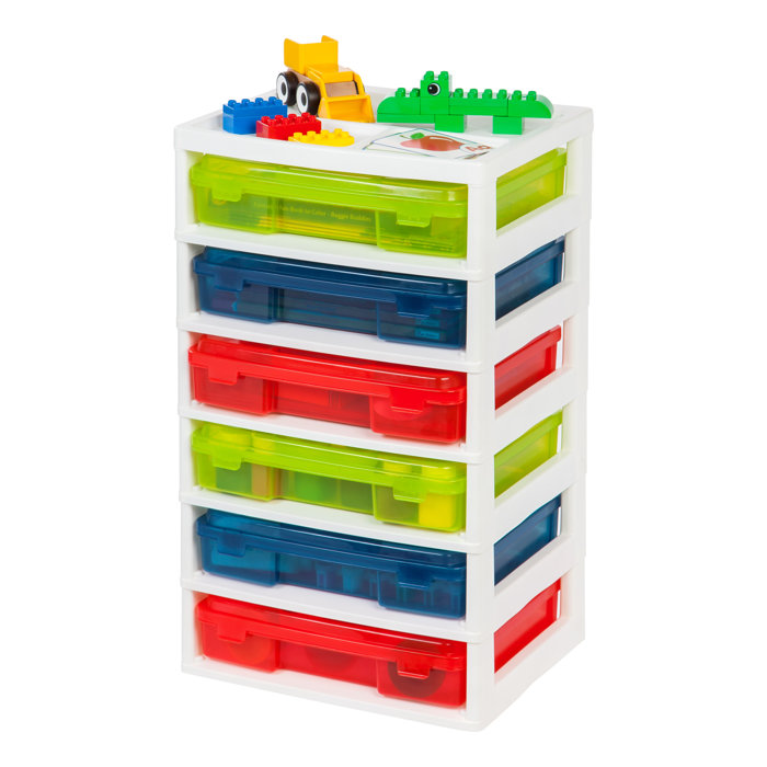 Iris 6 Drawer Plastic Storage Chest Reviews Wayfair Ca