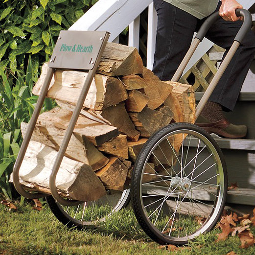 Log Cart by Plow & Hearth