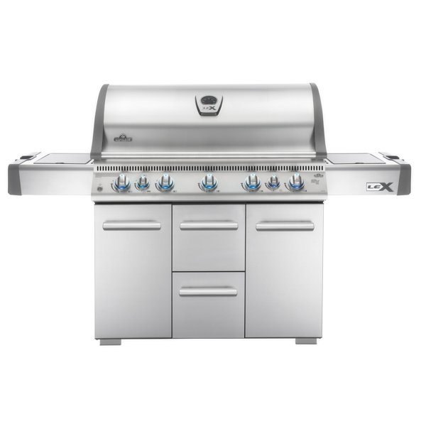 Lex Cart 7-Burner Gas Grill with Cabinet by Napoleon
