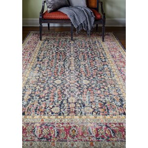 Ashburn Dark Blue Area Rug