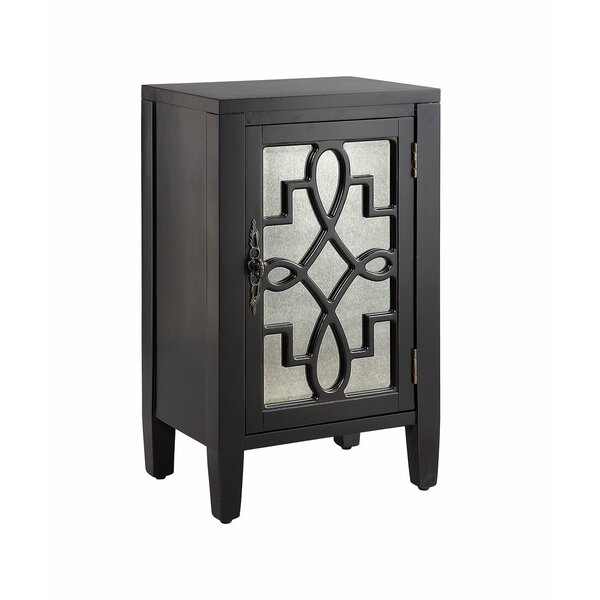 Beckford 1-door Cabinet In Soft Grey By Ophelia & Co.