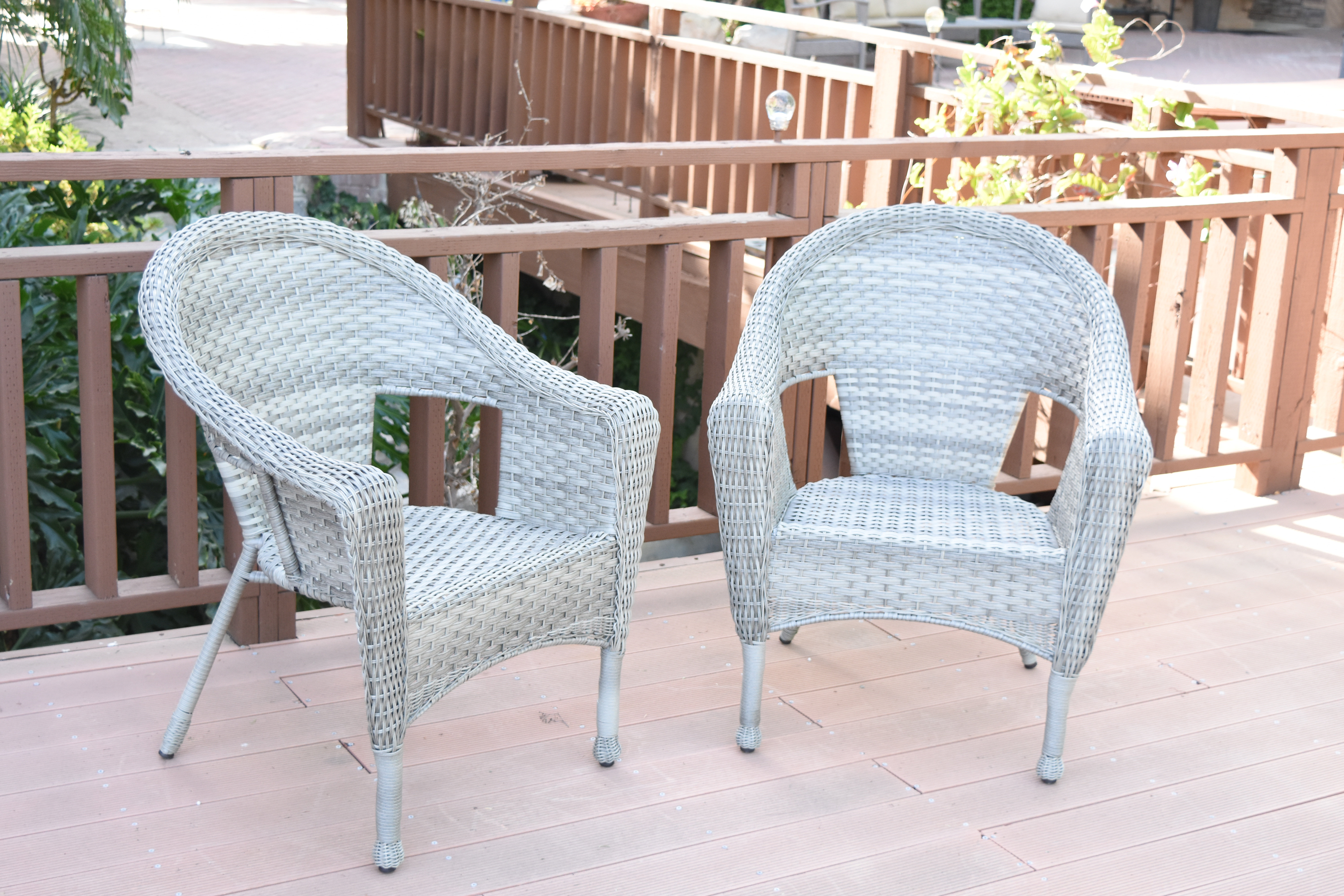 Alcott Hill Kentwood Resin Wicker Patio Chair Without Cushion Alcott Hill Kentwood Resin Wicker Patio