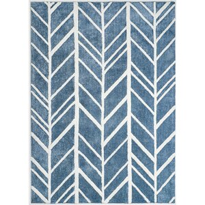 Castleberry Blue/Ivory Area Rug