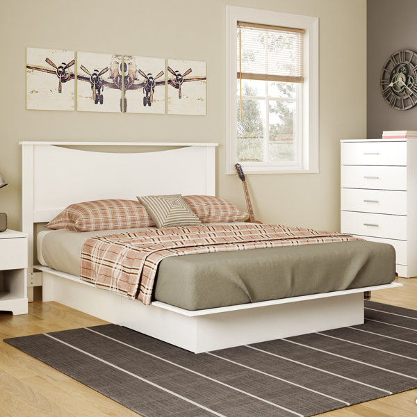 South Shore Gramercy Queen Storage Platform Bed & Reviews ...