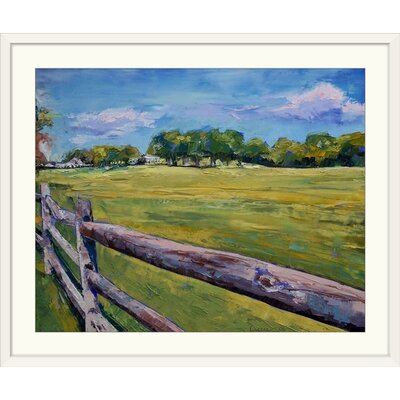 'Pennsylvania Farm' by Michael Creese Painting Print August Grove® Size: 20