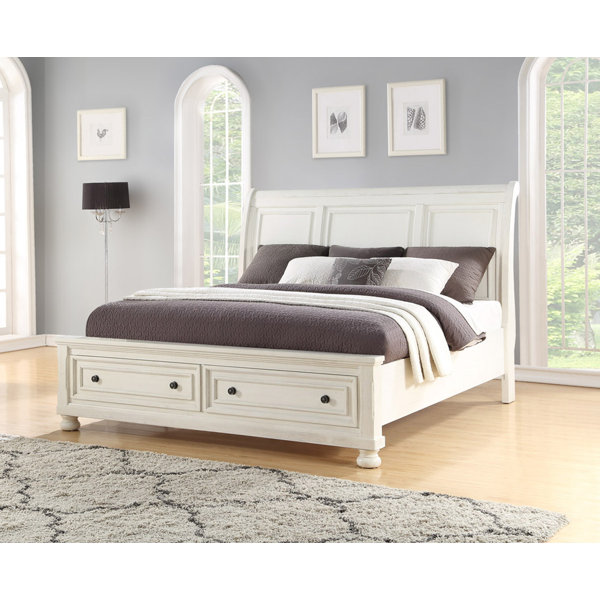 Best #1 Elkland Storage Sleigh Bed By Darby Home Co Top Reviews