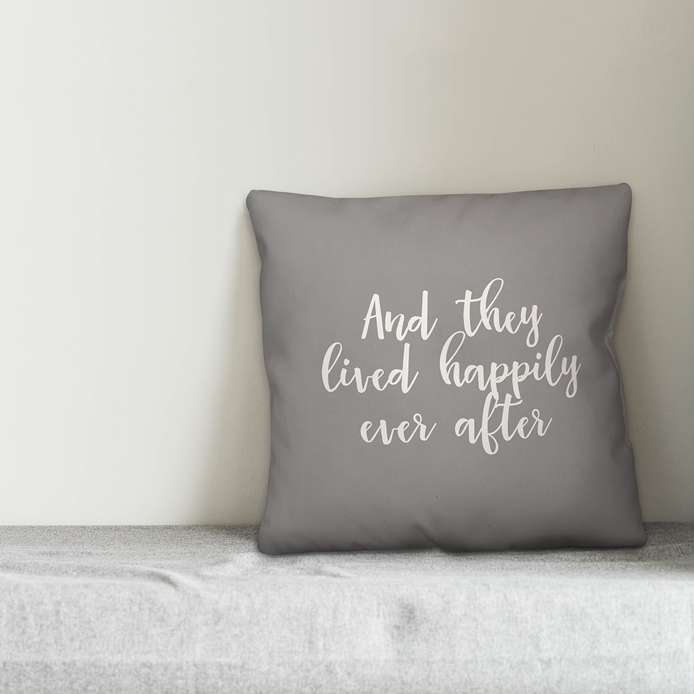 Ebern Designs Halcott And They Lived Happily Ever After Throw