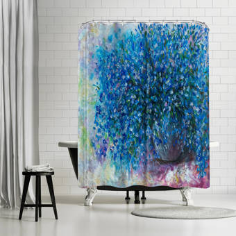 East Urban Home Olena Art Morning Breaks Single Shower Curtain Wayfair