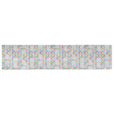 Latitude Run Avicia Table Runner Latitude Run Size 90 X 16 Color Blue Beige Material 100 Cotton Dailymail