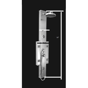 Jet Pro Shower Spa Wayfair Bathroom Shower Tower Mage Multi Jets Spa System Panel Diverter