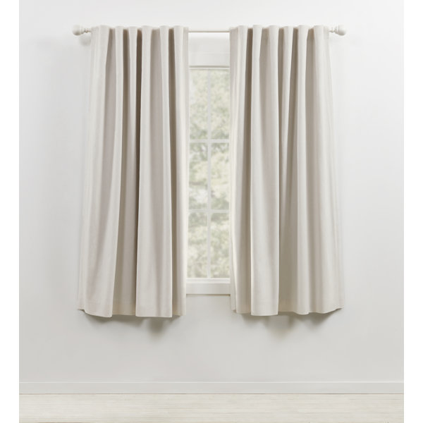 Linen Blend Curtains Wayfair