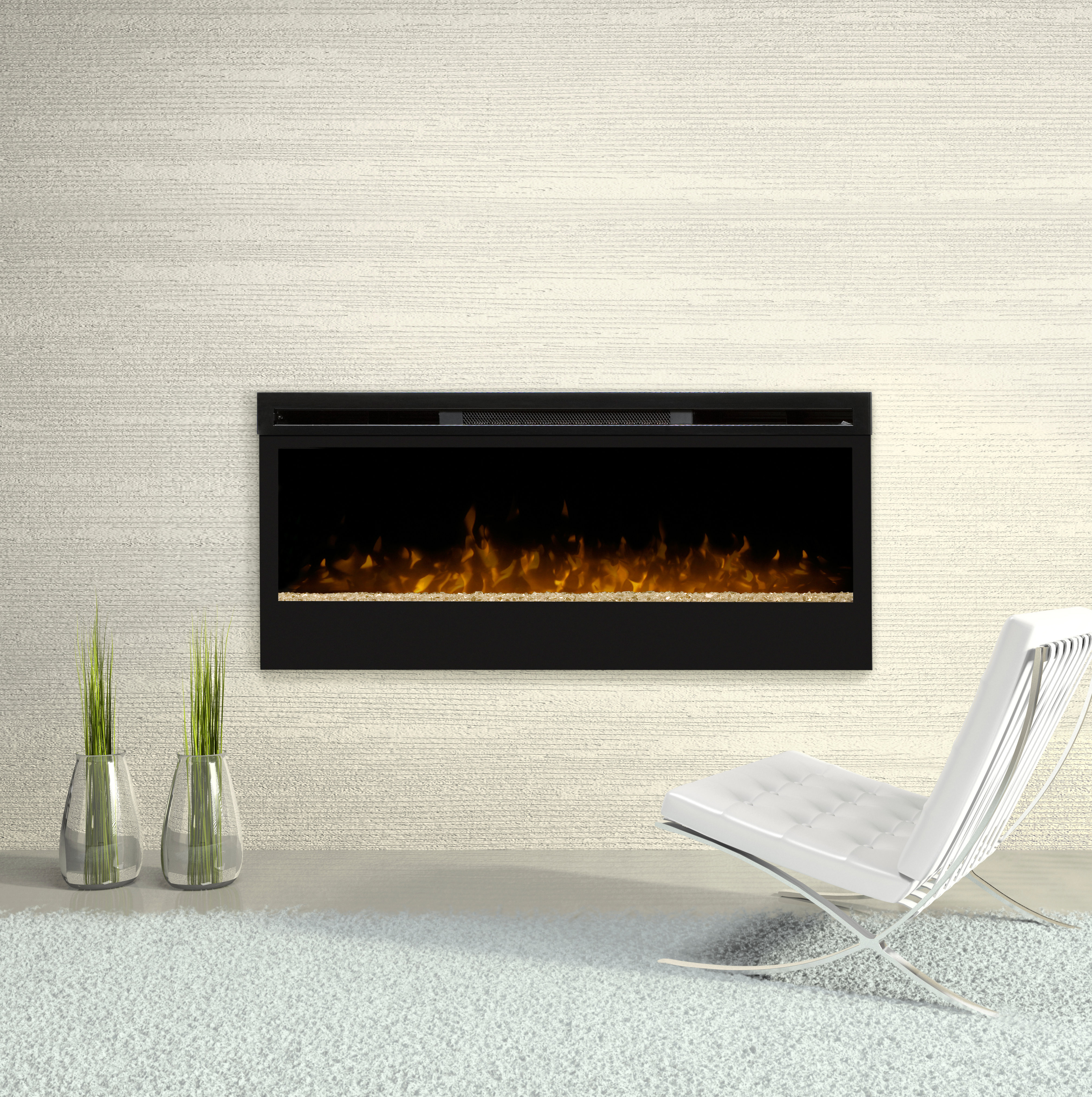 Dimplex Synergy Wall Mounted Electric Fireplace Reviews Wayfair Ca