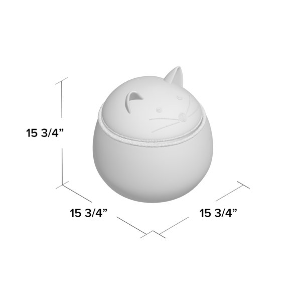 woven cat storage basket