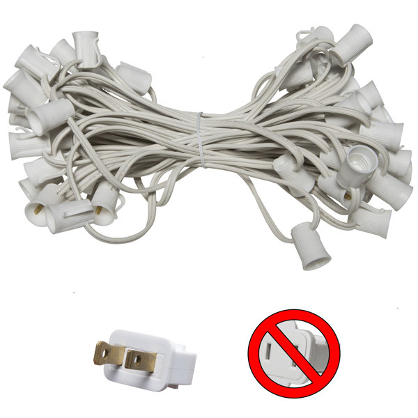 E17 Intermediate Light Stringer 10 Amp 12 Lead by Wintergreen Lighting