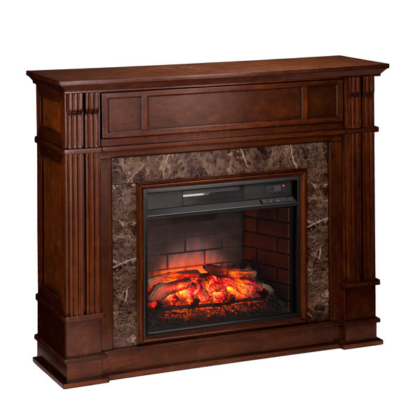 Concord Infrared Media Electric Fireplace by Loon Peak