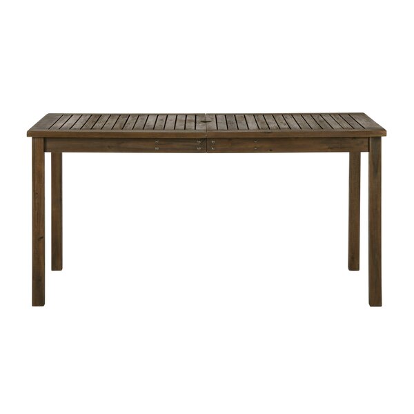 Luttrell Wooden Dining Table by Union Rustic