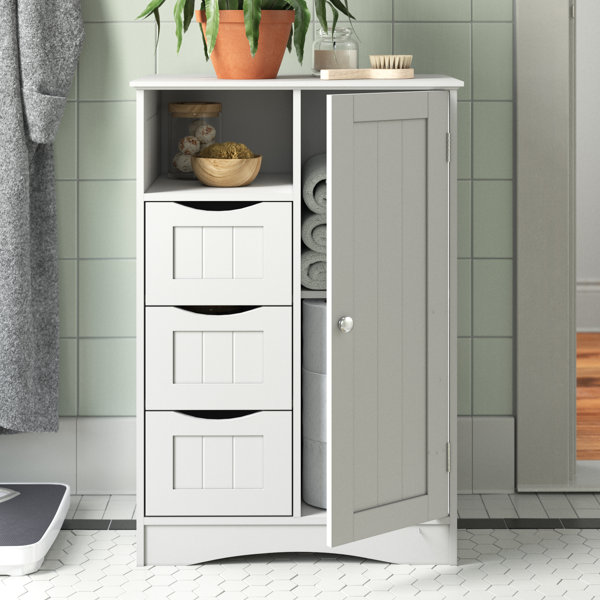 Bathroom Free Standing Cabinet Wayfair