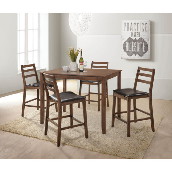 Reviews Gammage 5 Piece Counter Height Dining Set By Ivy Bronx Sale