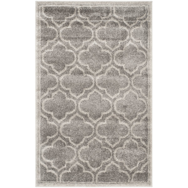 Maritza Gray Outdoor Area Rug by Willa Arlo Interiors