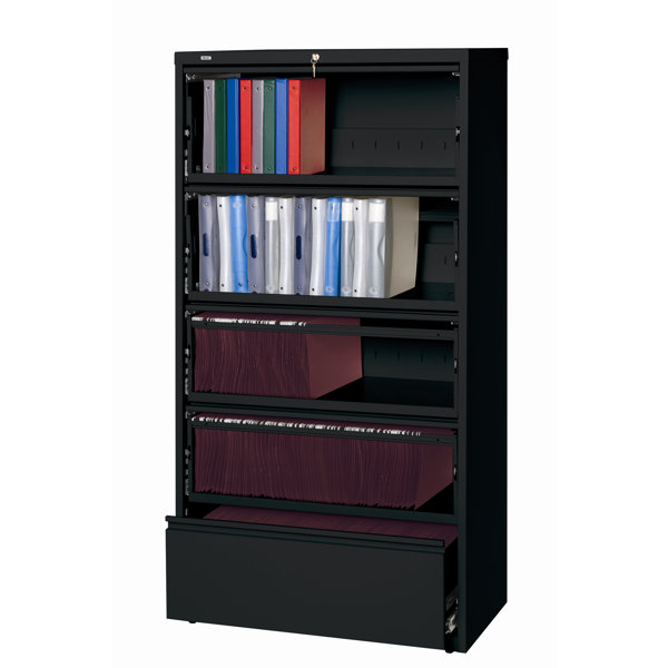 Severus Wide Commercial Lateral Files Open Filing Unit by Symple Stuff