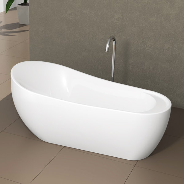 Freestanding Oval 24 x 71 Bathtub by Fine Fixtures