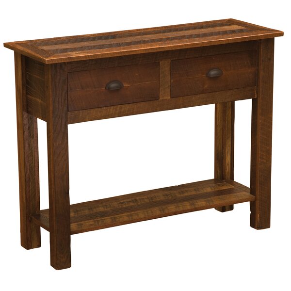 Barnwood Console Table By Fireside Lodge