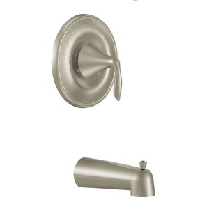 Eva Pressure Balance Tub and Shower Faucet Trim with Lever Handle and Posi-Temp