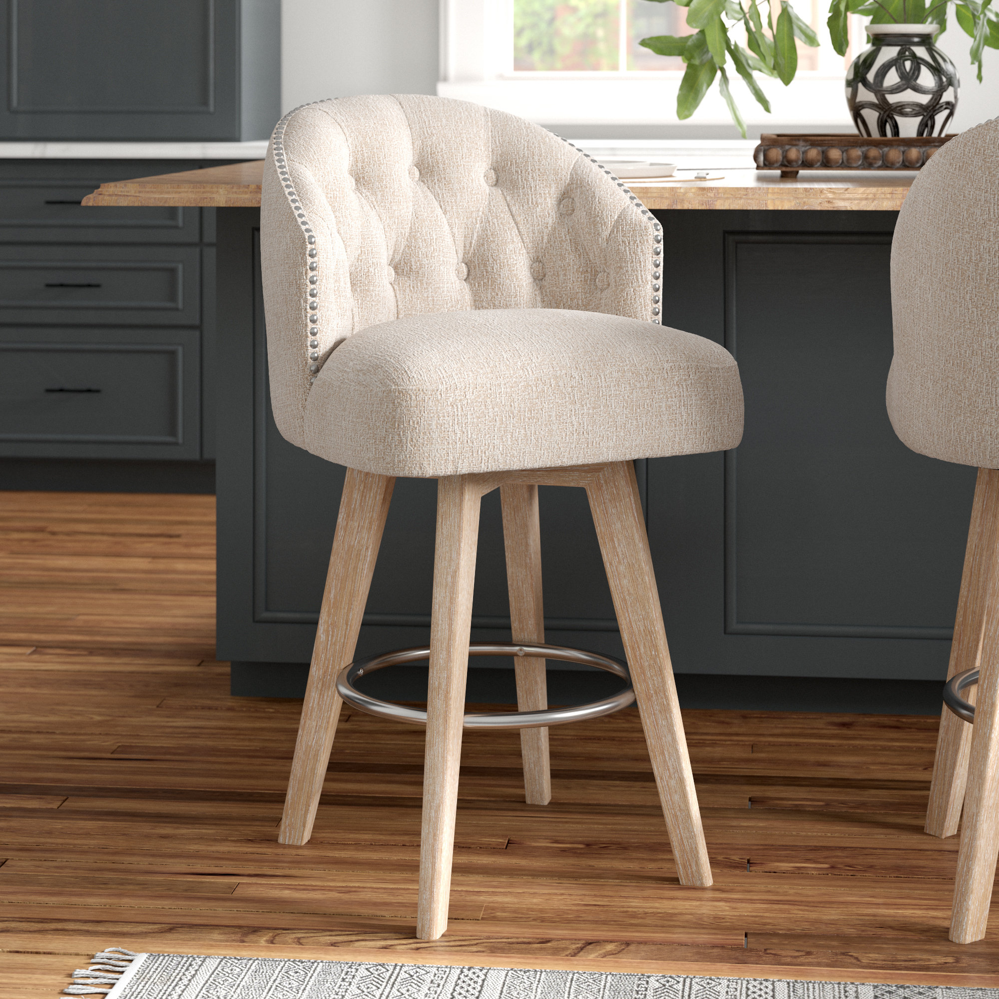 Wallick Bar Counter Swivel Stool Reviews Joss Main Wallick Bar Counter Swivel Stool