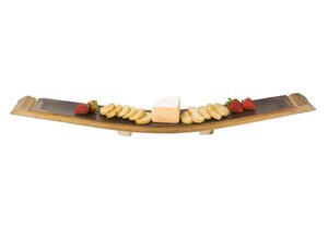 Wine Barrel Stave Cheese Tray