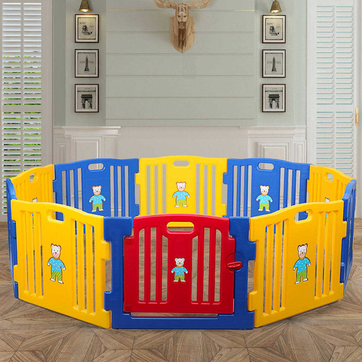 baby playpen safety gate