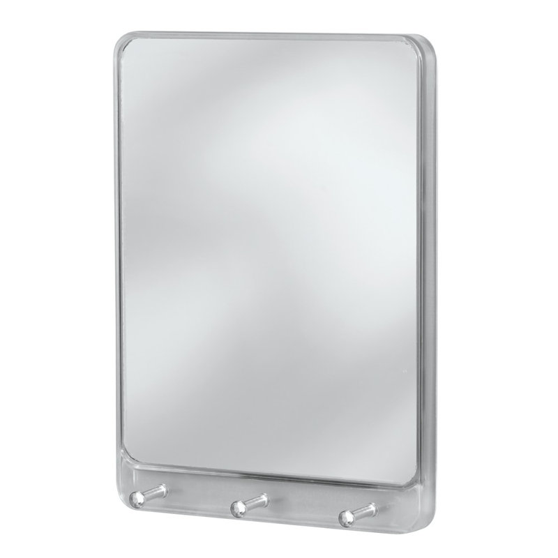 Wall Mount Mirror symple stuff wall mount mirror with key rack & reviews | wayfair Wall Mount Mirror symple stuff wall mount mirror with key rack & reviews | wayfair