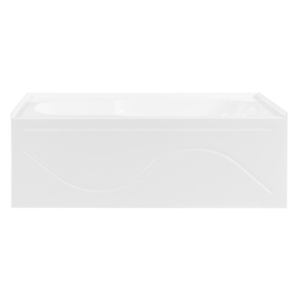 Acrylic 60 x 32 Alcove Soaking Bathtub by Kingston Brass