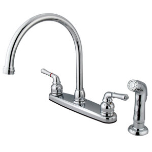 Kingston Brass Magellan Double Handle Kitchen Fa..