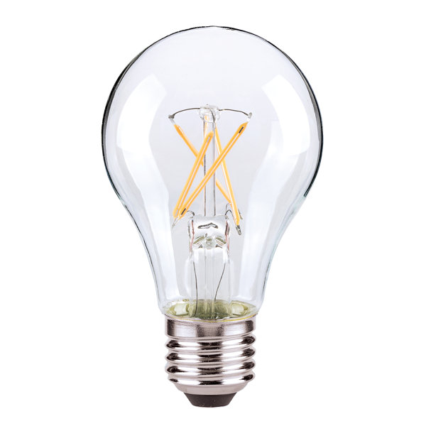 7W E26 Medium LED Vintage Filament Light Bulb by Satco