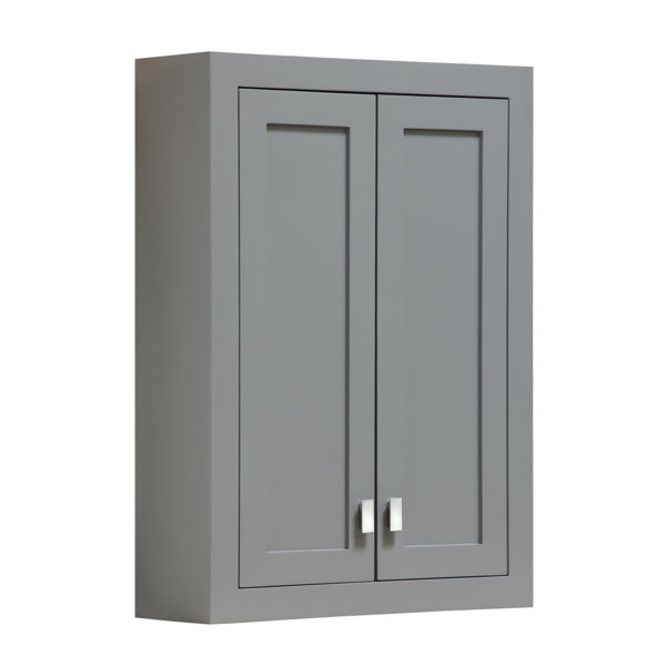 Crisler 24 W x 33 H Wall Mounted Cabinet by Rosecliff Heights