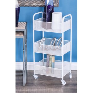 Metal Rolling Bar Cart