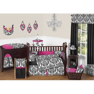 Isabella 9 Piece Crib Bedding Set