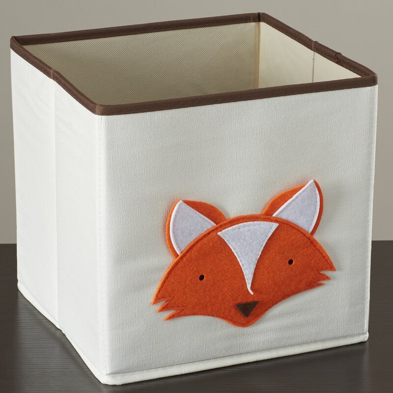 fox toy bin