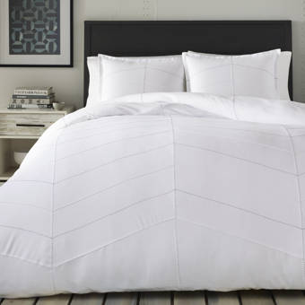 Wood Ford Stripe Reversible Duvet Cover Set Joss Main