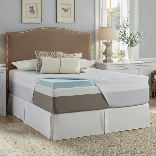 Arsuite Goleta 3 Gel Memory Foam Mattress Topper Reviews Wayfair