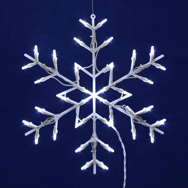 LED Snowflake 35 Light String Lights by The Holiday Aisle