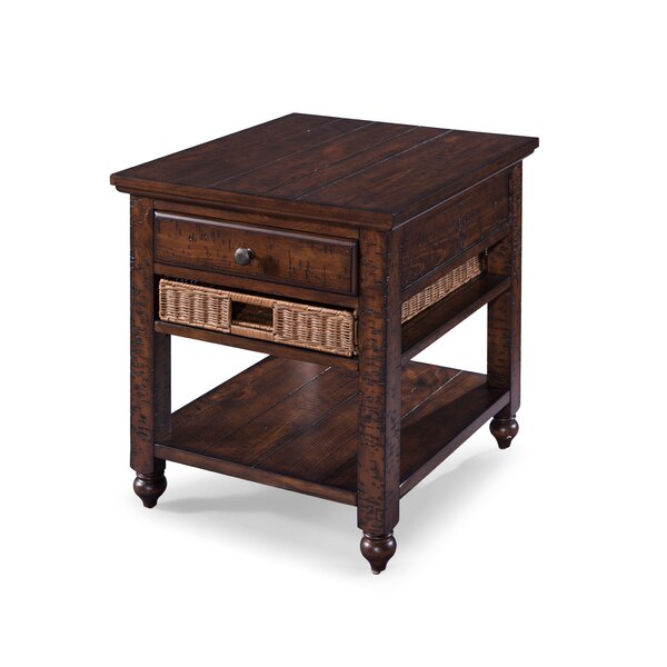 Hebron End Table By August Grove