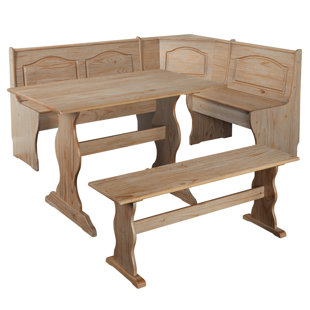 Dining Nook Set Wayfair Lall 3 Piece Breakfast Nook Dining Set