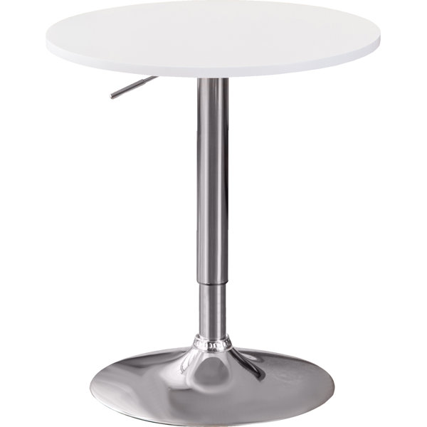 Trautman Adjustable Height Pub Table By Wade Logan Herry Up