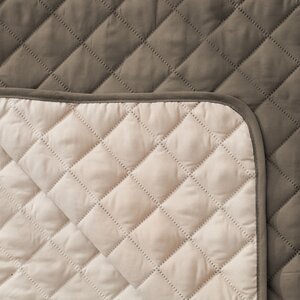 Reversible Quilted Box Cushion Recliner Slipcover