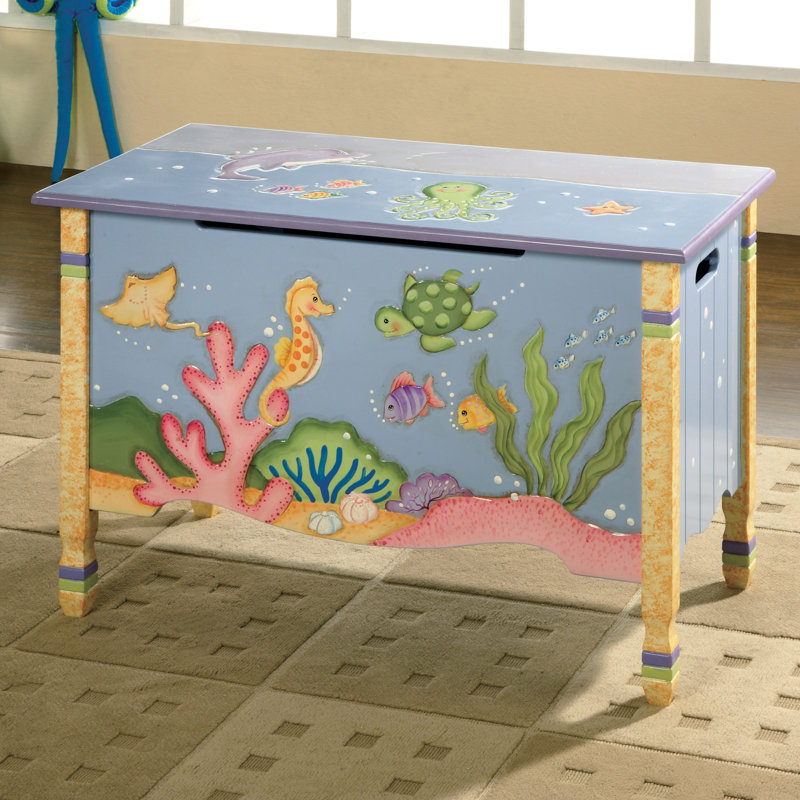 fantasy fields under the sea toy chest